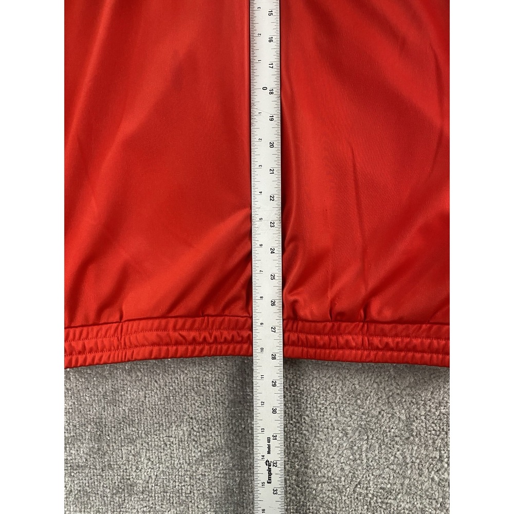 Vintage Maryland Terrapins Jacke Men Extra Large Red Russell Athletic Zip Track - Picture 9 of 11